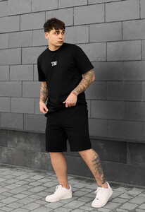 Фото - Спортивный комплект черного цвета Staff sp reflective logo - Men box