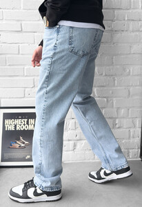Фото - Повсякденні джинси для чоловіків Staff 2206 light blue baggy - Men box