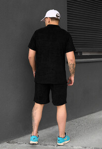 Фото - Летний черный костюм для мужчин Staff ch black - Men box