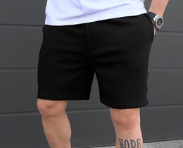 Фото - Базовые трикотажные шорты Staff ri black - Men box