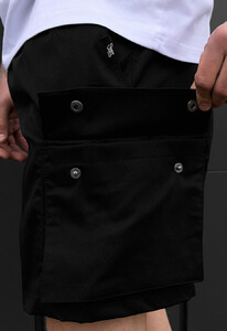 Фото - Повсякденні шорти для хлопців Staff cargo tep black - Men box