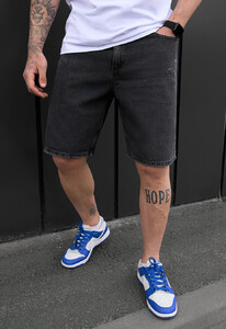 Фото - Джинсовые шорты для парней Staff 8 black regular - Men box