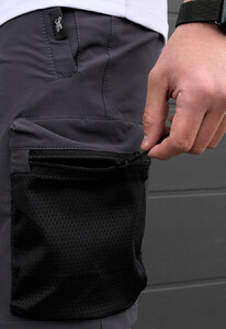 Фото - Темно-сірі шорти карго Staff cargo sit dark gray - Men box