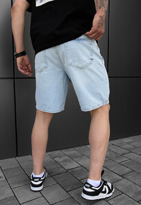 Фото - Светло-голубые шорты для парней Staff 8 light blue regular - Men box