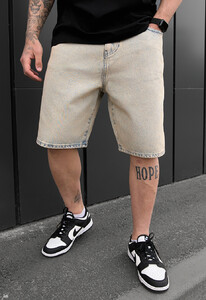 Фото - Молодіжні шорти для хлопців Staff 6 baggy blue beige - Men box