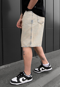Фото - Молодіжні шорти для хлопців Staff 6 baggy blue beige - Men box