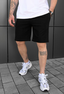 Фото - Трикотажні чорні шорти Staff tor black - Men box