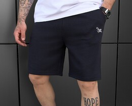Фото - Шорты для парней темно-синего цвета Staff dje navy logo - Men box
