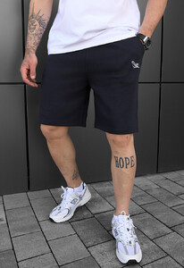 Фото - Шорти для хлопців темно-синього кольору Staff dje navy logo - Men box