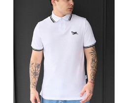 Фото - Хлопковое поло белого цвета Staff white logo - Men box