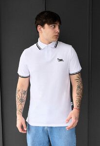 Фото - Хлопковое поло белого цвета Staff white logo - Men box