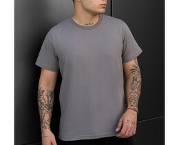 Фото - Універсальна футболка для чоловіків Staff gray basic - Men box