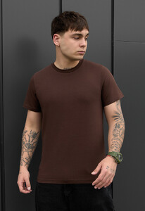 Фото - Базовая футболка для мужчин Staff dark brown basic - Men box