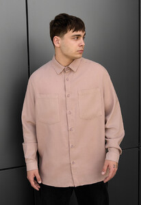 Фото - Базова сорочка бежевого кольору Staff ba beige - Men box