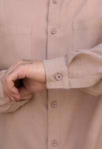 Фото - Базова сорочка бежевого кольору Staff ba beige - Men box