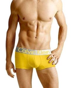 Фото - Желтые боксеры Calvin Klein из серии Steel - Men box
