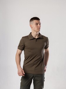 Фото - Базовое мужское поло в цвете хаки Pobedov Recon - Men box