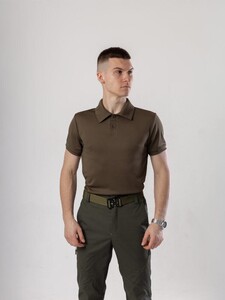 Фото - Базовое мужское поло в цвете хаки Pobedov Recon - Men box