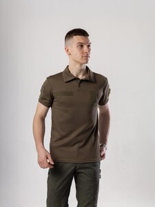 Фото - Чоловіче військове поло у кольорі хакі Pobedov Recon - Men box
