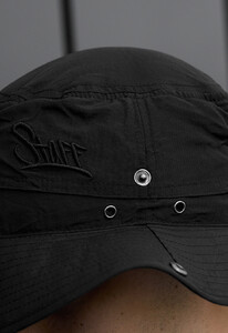 Фото - Однотонна літня панама Staff black logo - Men box