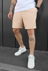 Фото - Базовые бежевые шорты для мужчин Staff light beige - Men box