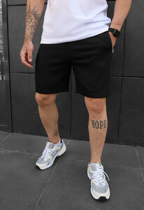 Фото - Однотонні шорти для чоловіків Staff ley black - Men box