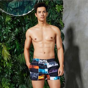 Фото - Пляжні шорти з цікавим принтом Seobean - Men box