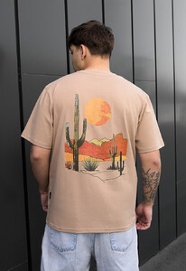 Фото - Брендированная футболка с принтом Staff logo & cactus - Men box