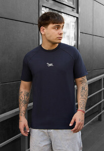 Фото - Мужская футболка в темно-синем цвете Staff navy logo - Men box