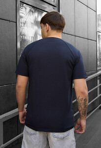 Фото - Мужская футболка в темно-синем цвете Staff navy logo - Men box
