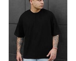 Фото - Оверсайз футболка черного цвета Staff black oversize - Men box