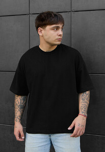 Фото - Оверсайз футболка черного цвета Staff black oversize - Men box