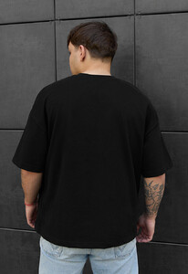 Фото - Оверсайз футболка черного цвета Staff black oversize - Men box