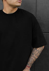 Фото - Оверсайз футболка черного цвета Staff black oversize - Men box