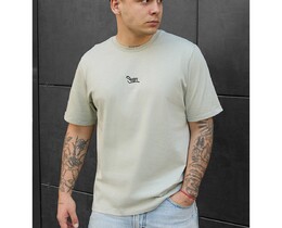Фото - Повседневная футболка для парней Staff light olive logo - Men box