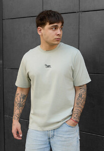Фото - Повседневная футболка для парней Staff light olive logo - Men box