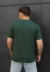 Фото - Однотонная зеленая футболка Staff green - Men box