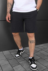Фото - Однотонні темно-сірі шорти Staff tor dark gray - Men box
