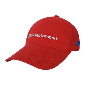 Фото - Мужская бейсболка Sport Line красного цвета с лого BMW - Men box