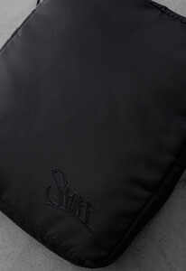 Фото - Однотонная темно-серая барсетка Staff alp dark gray - Men box