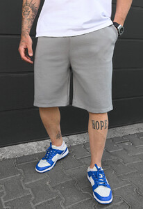 Фото - Молодежные шорты на лето Staff nes light gray - Men box