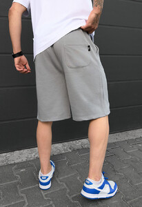 Фото - Молодежные шорты на лето Staff nes light gray - Men box