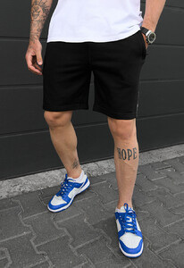 Фото - Чоловічі шорти із лампасами Staff lam black logo2 - Men box