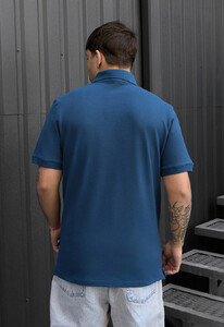 Фото - Повседневное поло в синем цвете Staff blue - Men box