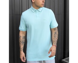 Фото - Світло-блакитне брендоване поло Staff light blue logo - Men box