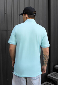 Фото - Світло-блакитне брендоване поло Staff light blue logo - Men box