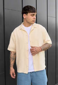 Фото - Сорочка з коротким рукавом Staff ind beige - Men box