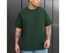 Фото - Зелена футболка для чоловіків Staff reglan green - Men box
