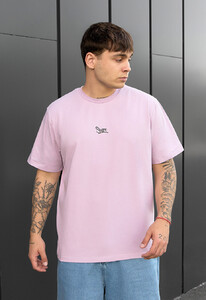 Фото - Чоловіча футболка ніжно-рожевого кольору Staff lilac logo - Men box