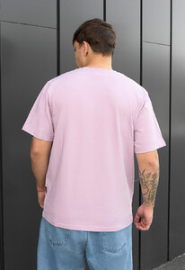 Фото - Чоловіча футболка ніжно-рожевого кольору Staff lilac logo - Men box
